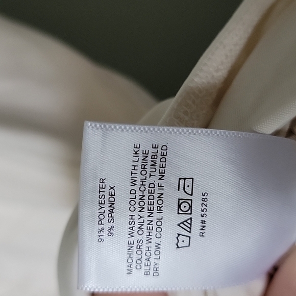 Express Balletcore body countour double layer thong bodysuit sleeveless XL - Picture 6 of 9